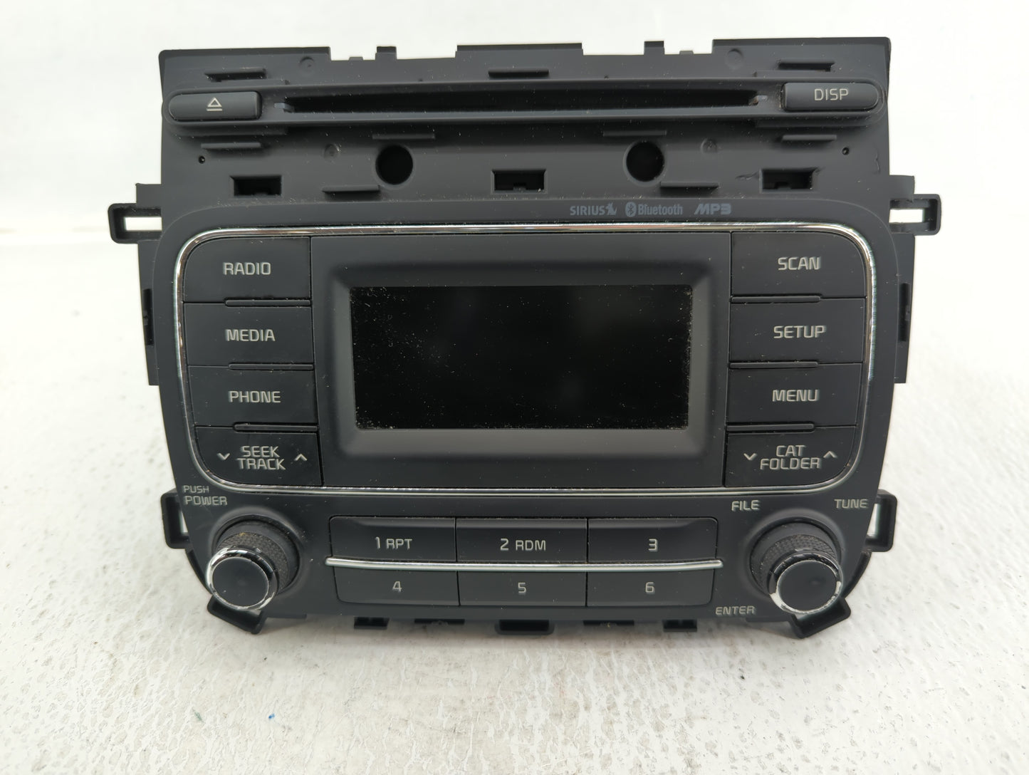 2014-2016 Kia Forte Radio AM FM Cd Player Receiver Replacement P/N:96170-A7171K 96160-A7101WK Fits Fits 2014 2015 2016 OEM U