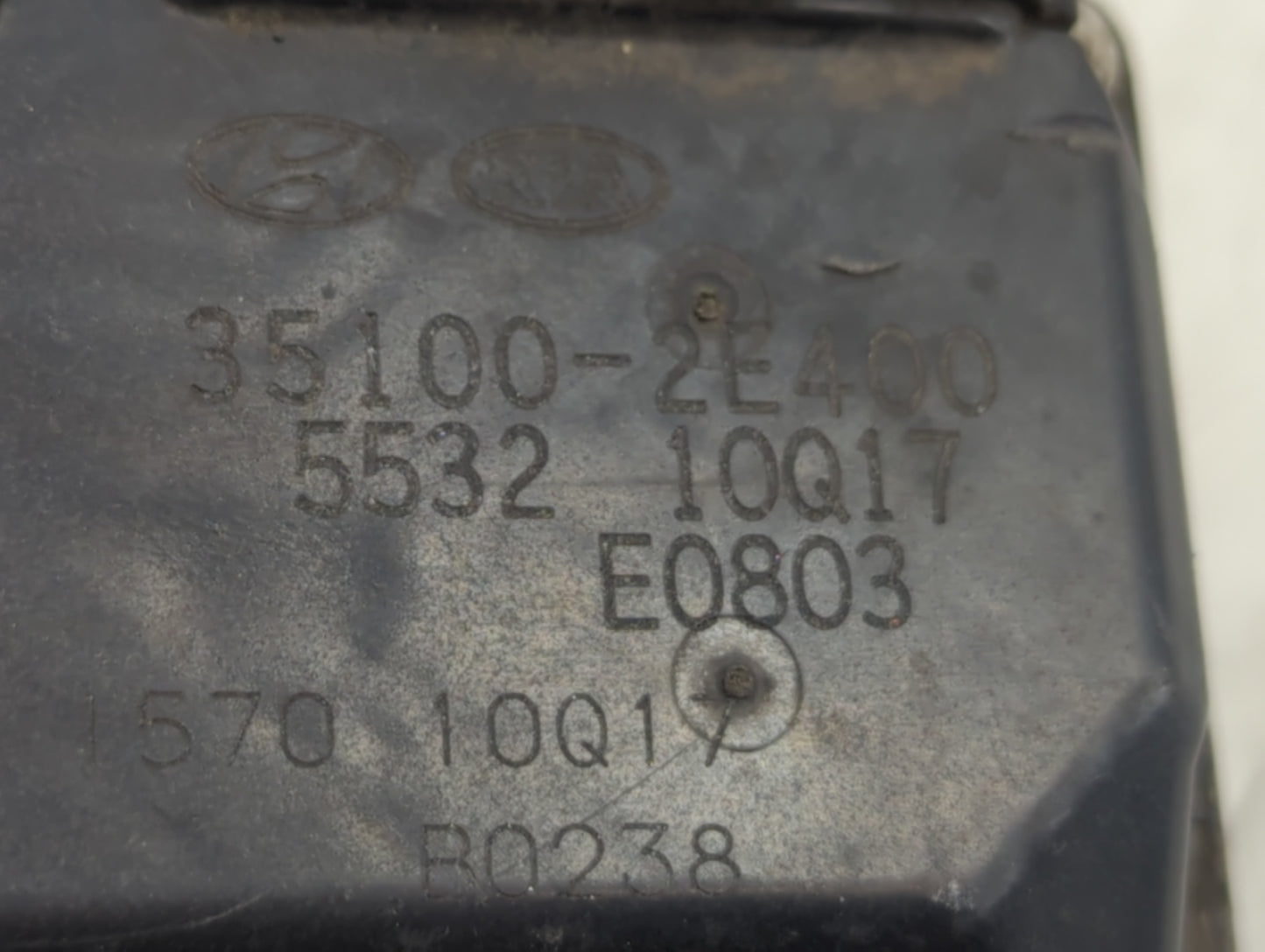 2014-2016 Kia Forte Throttle Body P/N:35100-2E400 Fits Fits 2012 2013 2014 2015 2016 2018 2019 2020 2021 OEM Used Auto Parts
