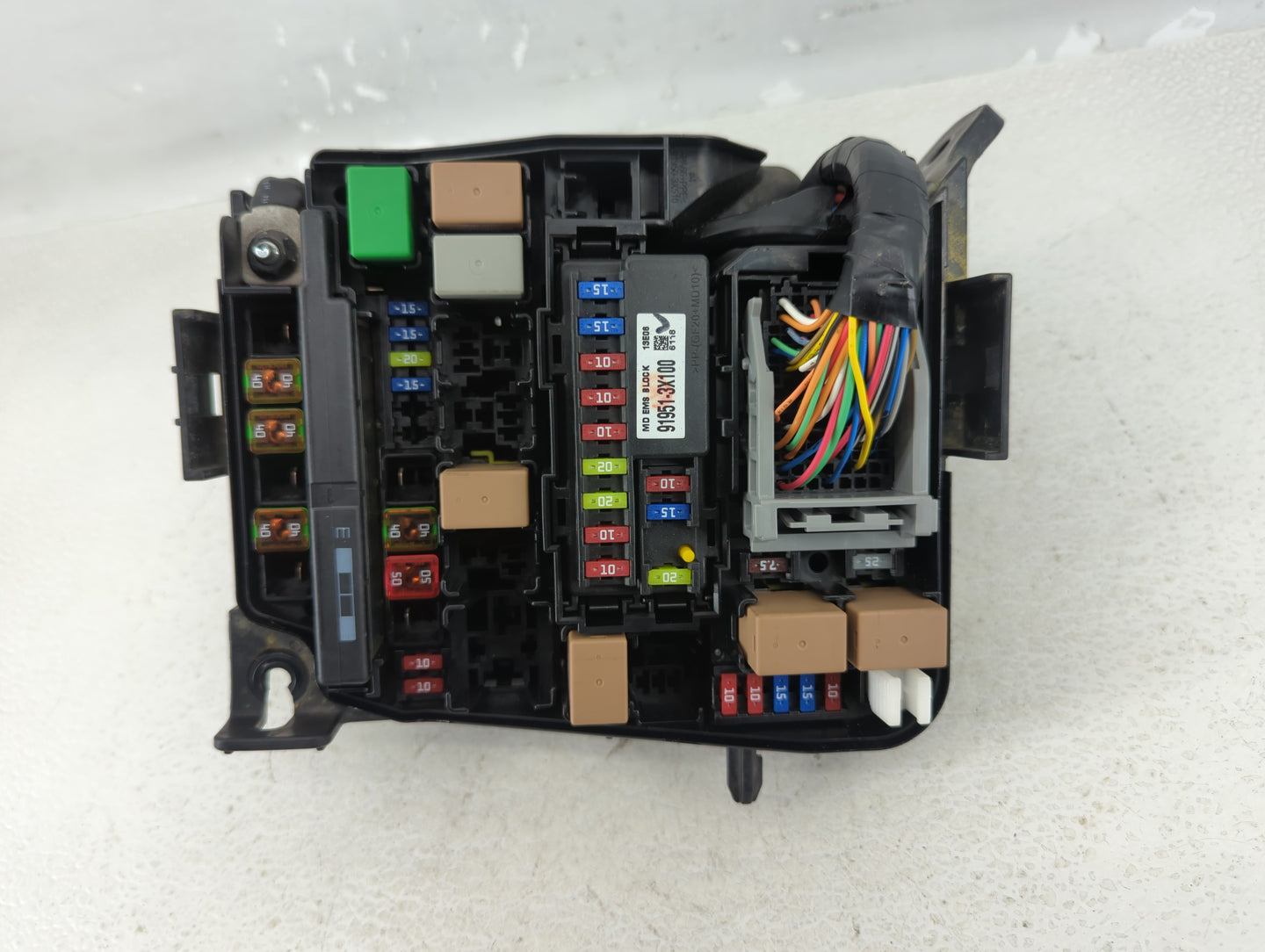 2014-2016 Kia Forte Fusebox Fuse Box Panel Relay Module P/N:91950-3X510 1303134476 Fits Fits 2014 2015 2016 OEM Used Auto Pa
