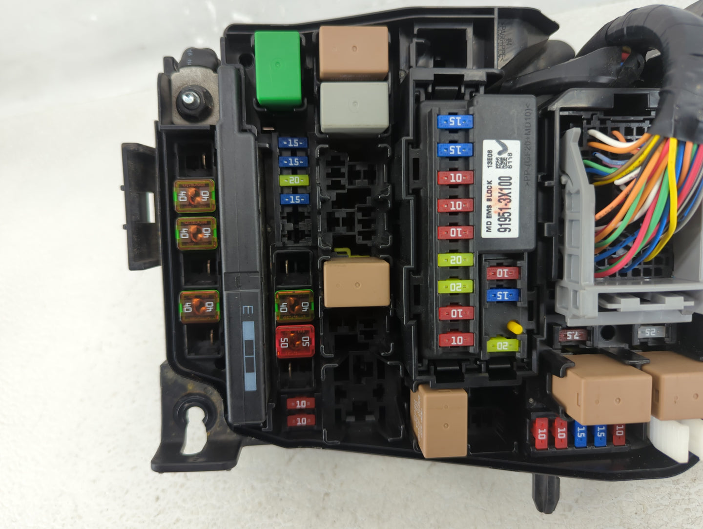 2014-2016 Kia Forte Fusebox Fuse Box Panel Relay Module P/N:91950-3X510 1303134476 Fits Fits 2014 2015 2016 OEM Used Auto Pa