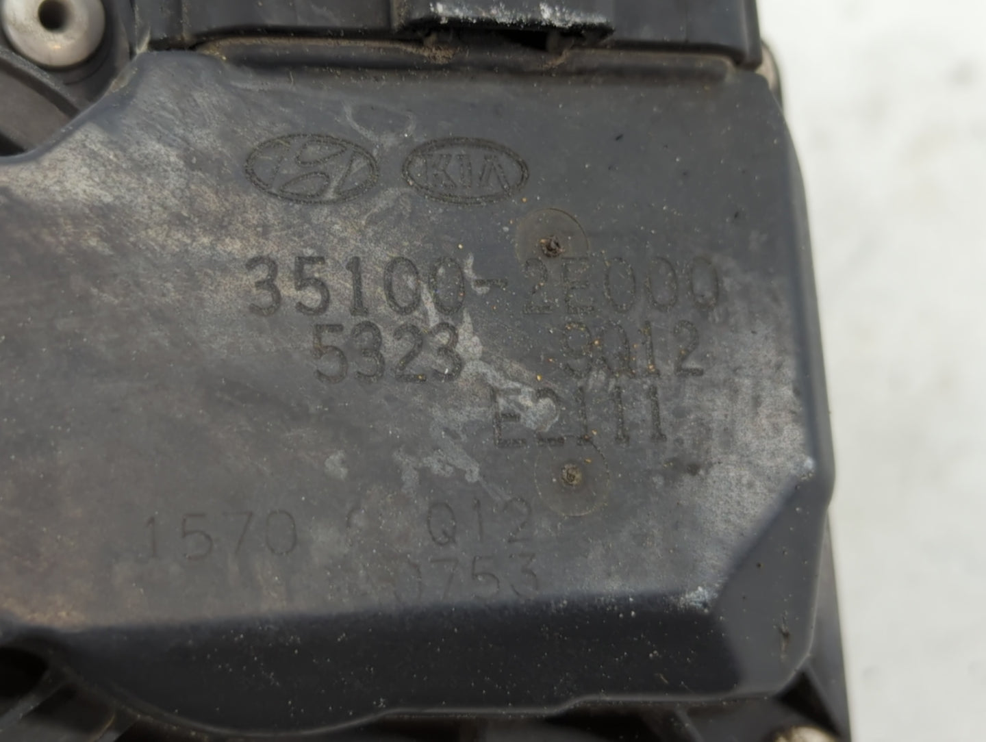 2014-2018 Kia Forte Throttle Body P/N:35100-3E000 Fits Fits 2011 2012 2013 2014 2015 2016 2017 2018 2019 2020 2021 OEM Used 