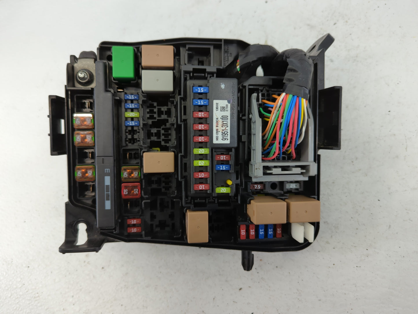 2014-2016 Kia Forte Fusebox Fuse Box Panel Relay Module P/N:91204 A7631 Fits Fits 2014 2015 2016 OEM Used Auto Parts - Oemus