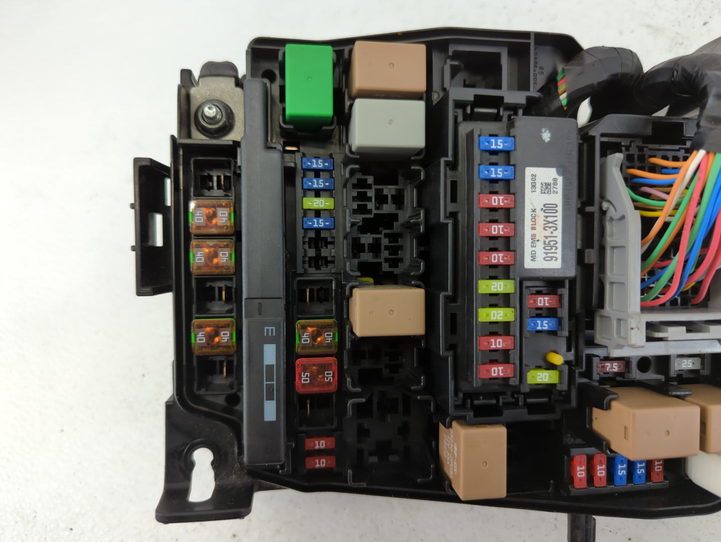 2014-2016 Kia Forte Fusebox Fuse Box Panel Relay Module P/N:91204 A7631 Fits Fits 2014 2015 2016 OEM Used Auto Parts - Oemus