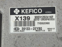 2014 Kia Forte PCM Engine Control Computer ECU ECM PCU OEM P/N:39133-2EYB0 Fits OEM Used Auto Parts - Oemusedautoparts1.com