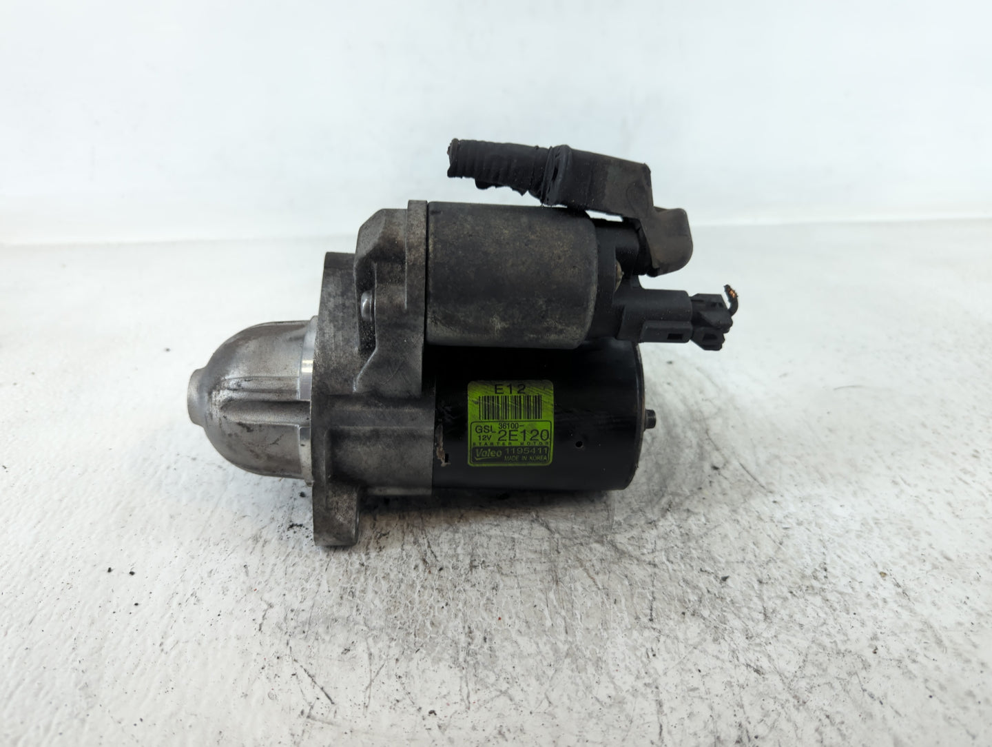 2014-2016 Kia Forte Car Starter Motor Solenoid OEM P/N:8000604 36100-2E120 Fits Fits 2012 2013 2014 2015 2016 OEM Used Auto 