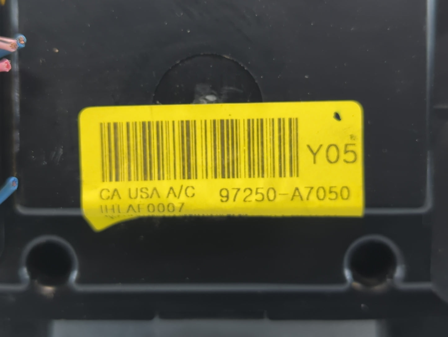 2014-2016 Kia Forte Climate Control Module Temperature AC/Heater Replacement P/N:97250-A7050 Fits Fits 2014 2015 2016 OEM Us
