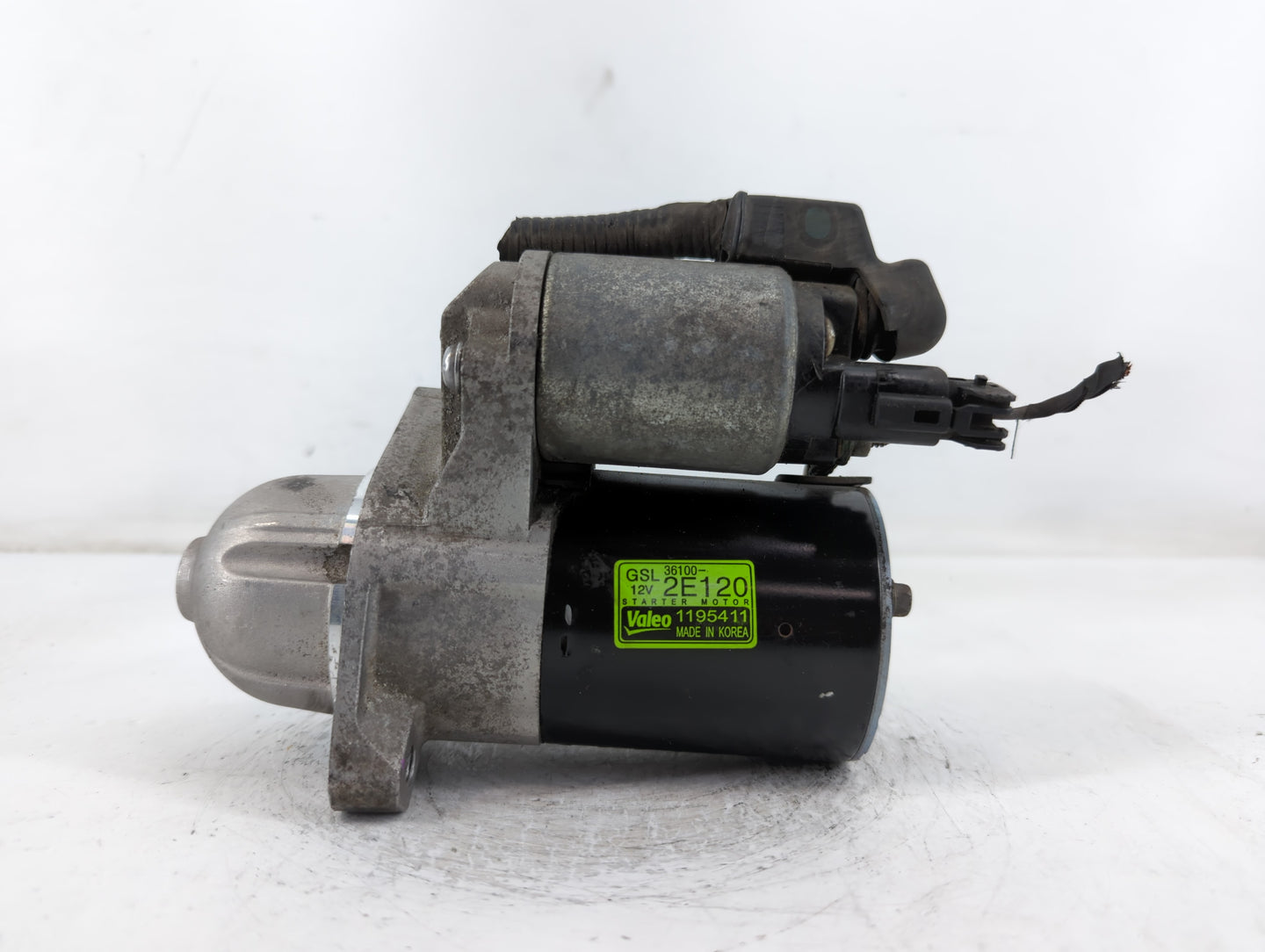 2014-2016 Kia Forte Car Starter Motor Solenoid OEM P/N:1195411 36100-2E120 Fits Fits 2012 2013 2014 2015 2016 OEM Used Auto 