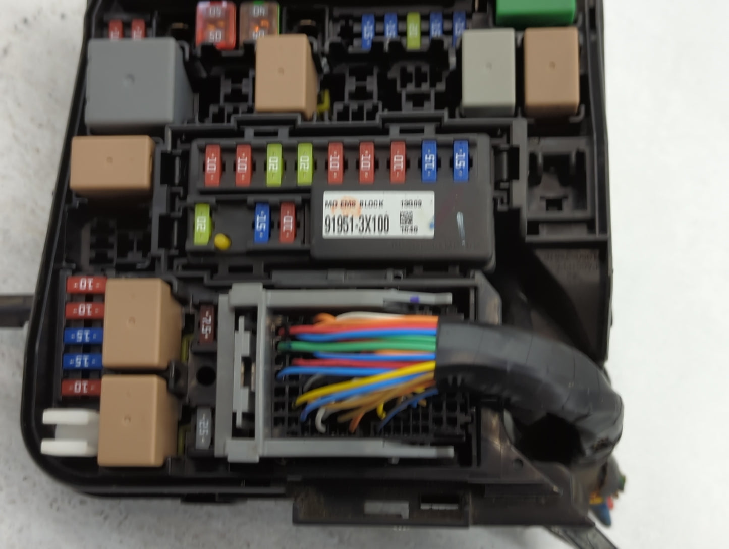 2014-2016 Kia Forte Fusebox Fuse Box Panel Relay Module P/N:91209 A7192 Fits Fits 2014 2015 2016 OEM Used Auto Parts - Oemus