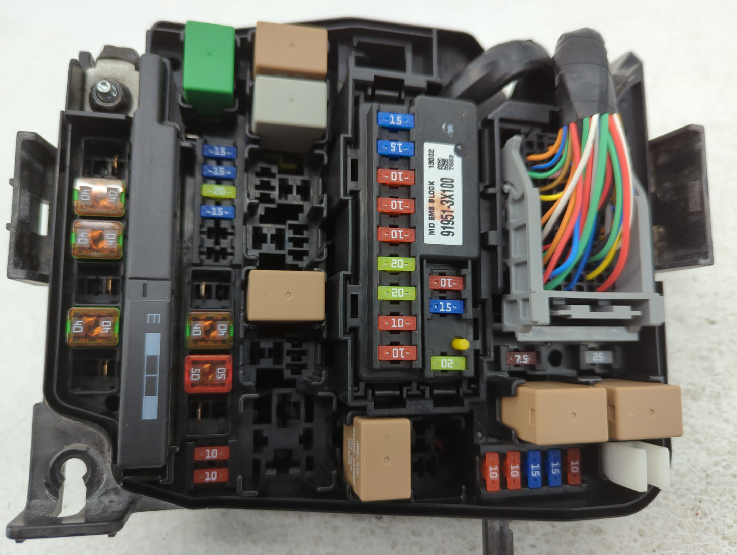 2014-2016 Kia Forte Fusebox Fuse Box Panel Relay Module P/N:91204A7632 Fits Fits 2014 2015 2016 OEM Used Auto Parts - Oemuse