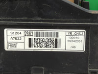 2014-2016 Kia Forte Fusebox Fuse Box Panel Relay Module P/N:91204A7632 Fits Fits 2014 2015 2016 OEM Used Auto Parts - Oemuse
