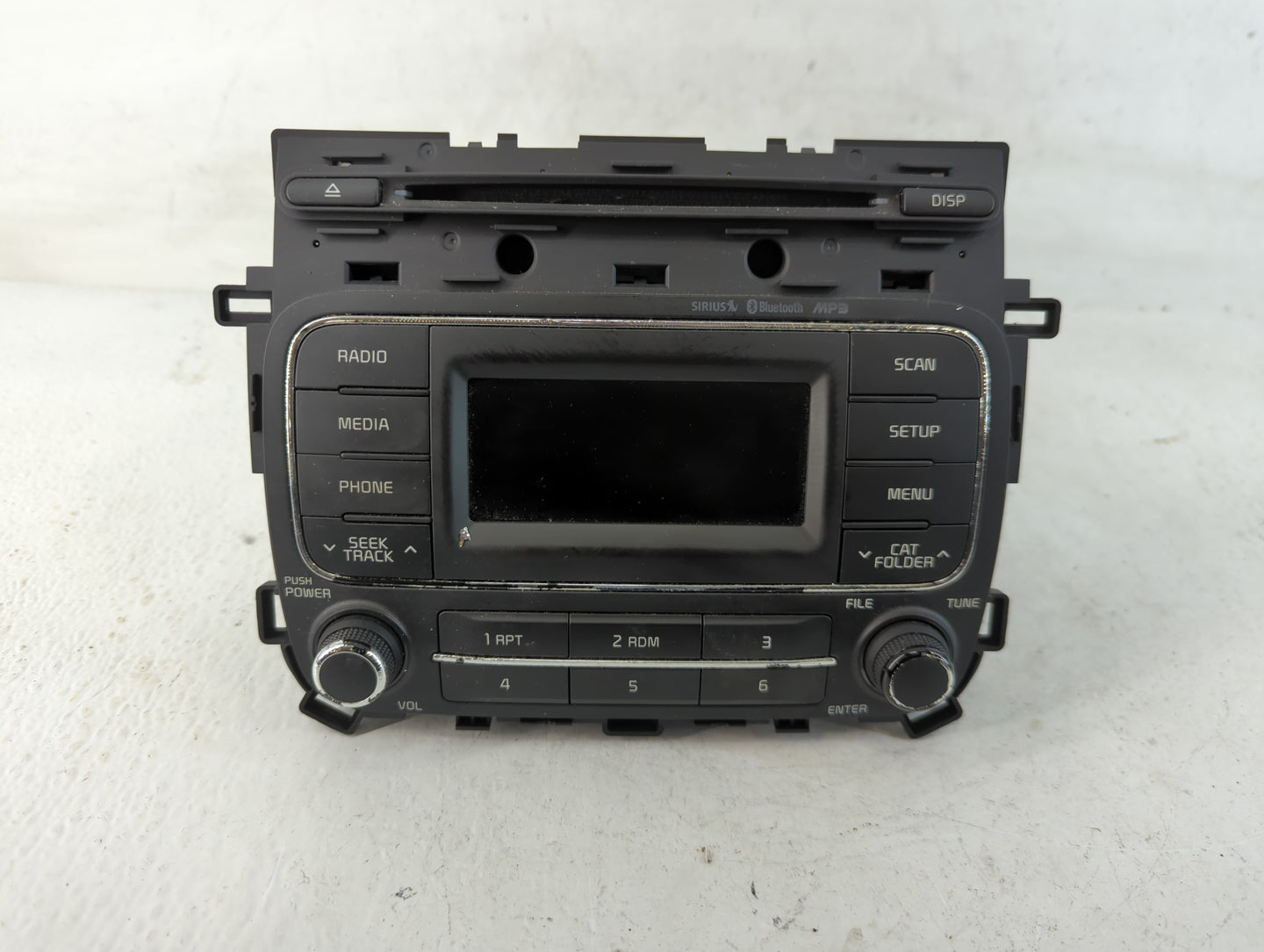 2014-2016 Kia Forte Radio AM FM Cd Player Receiver Replacement P/N:96170-A7171WK Fits Fits 2014 2015 2016 OEM Used Auto Part