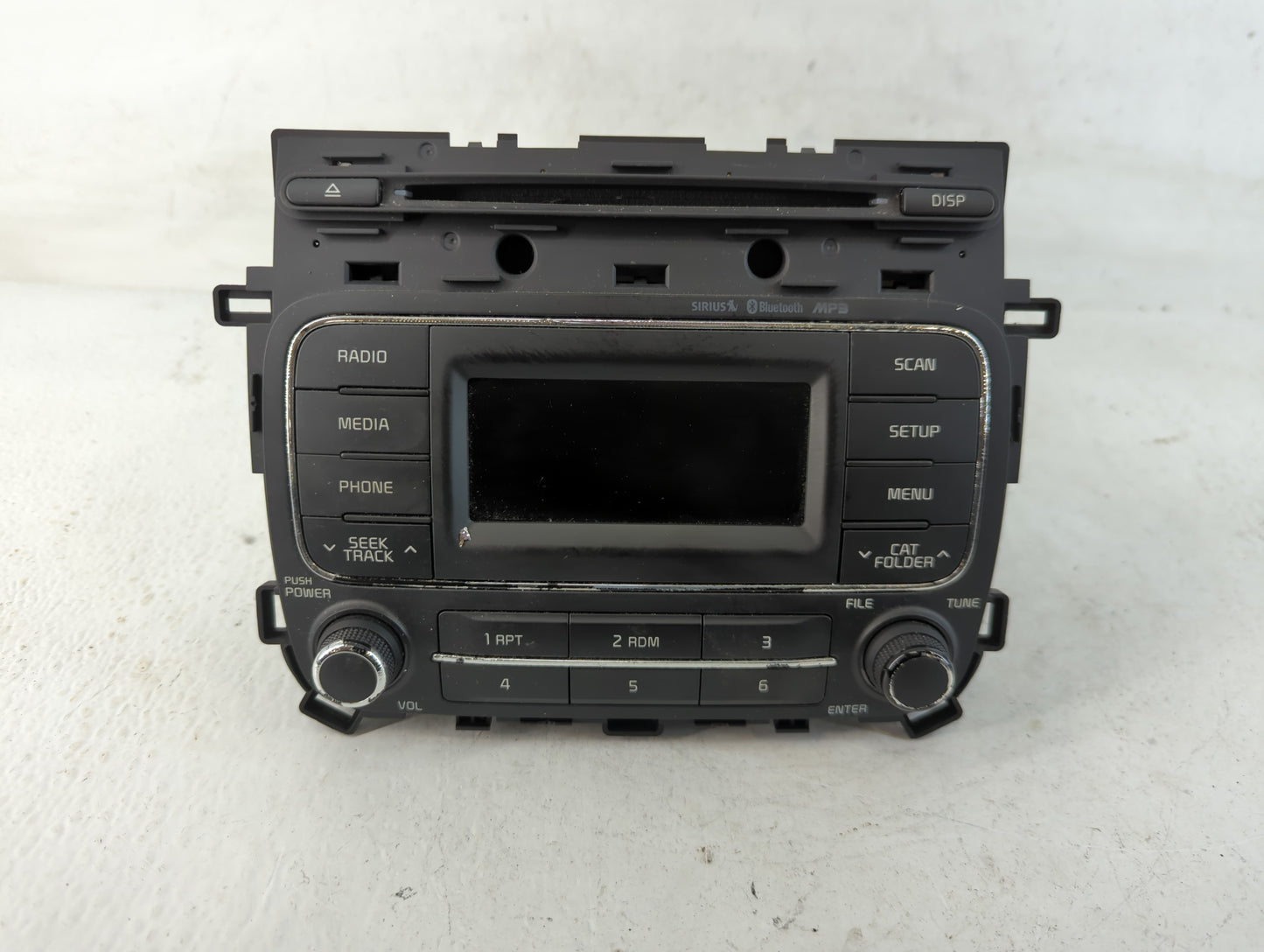 2014-2016 Kia Forte Radio AM FM Cd Player Receiver Replacement P/N:96170-A7171WK Fits Fits 2014 2015 2016 OEM Used Auto Part