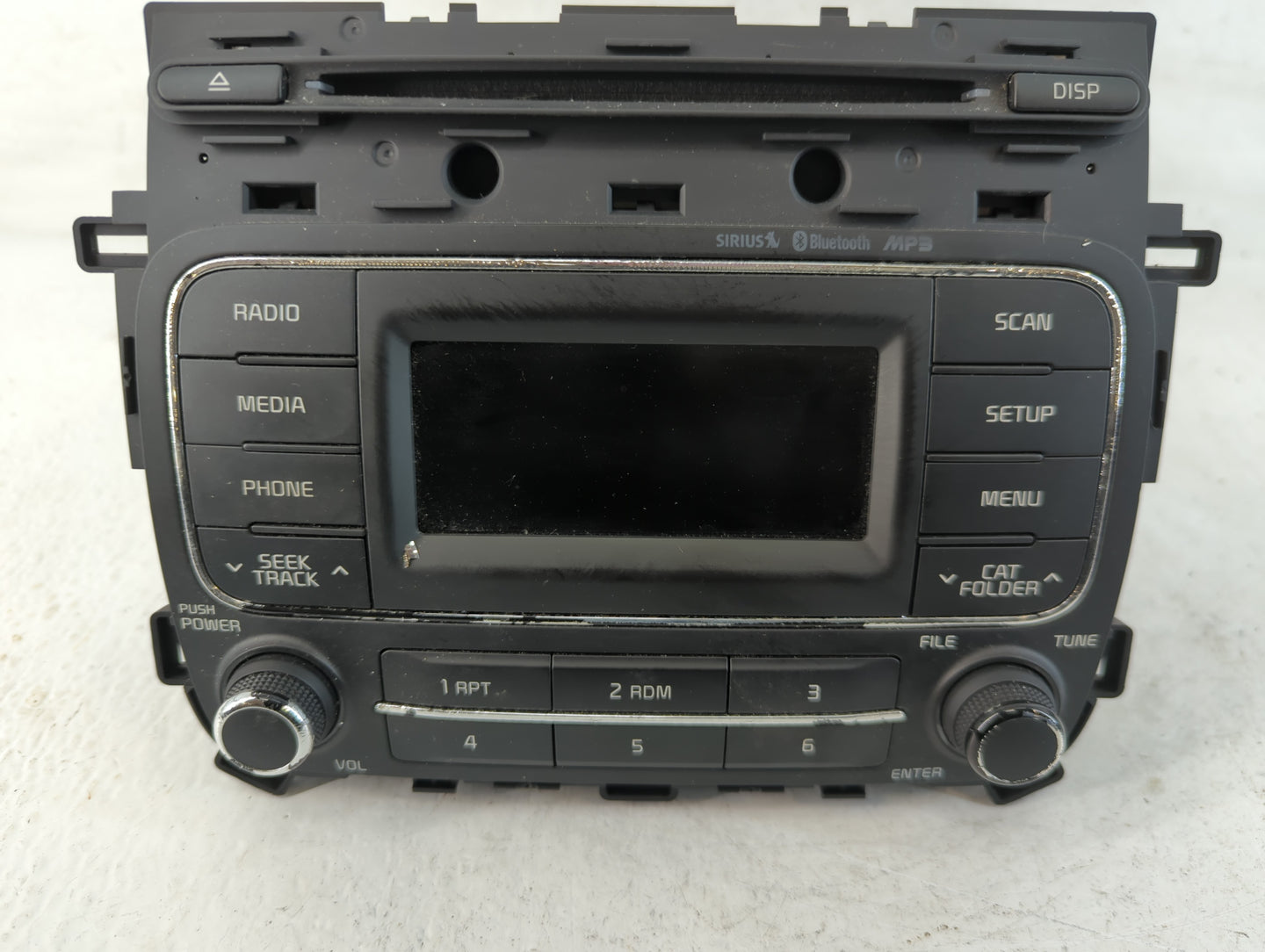 2014-2016 Kia Forte Radio AM FM Cd Player Receiver Replacement P/N:96170-A7171WK Fits Fits 2014 2015 2016 OEM Used Auto Part