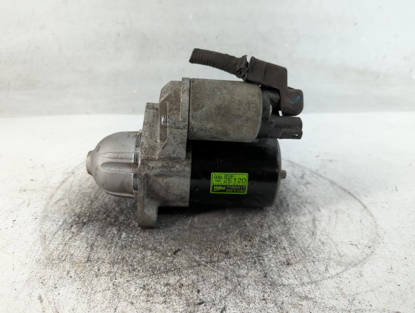 2014-2016 Kia Forte Car Starter Motor Solenoid OEM P/N:1195411 36100-2E120 Fits Fits 2012 2013 2014 2015 2016 OEM Used Auto 