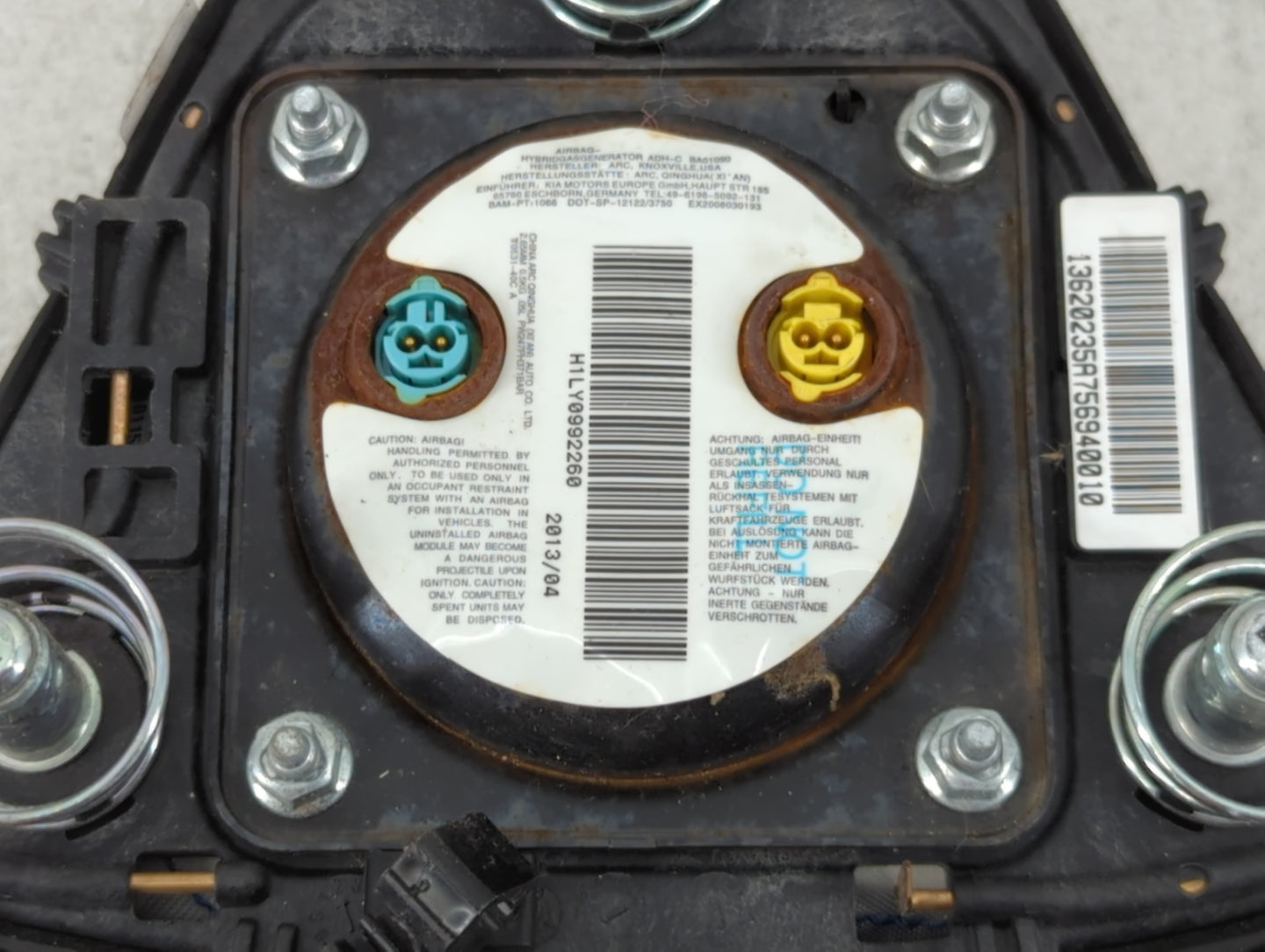 2014-2016 Kia Forte ABS Pump Control Module Replacement Fits Fits 2014 2015 2016 OEM Used Auto Parts - Oemusedautoparts1.com