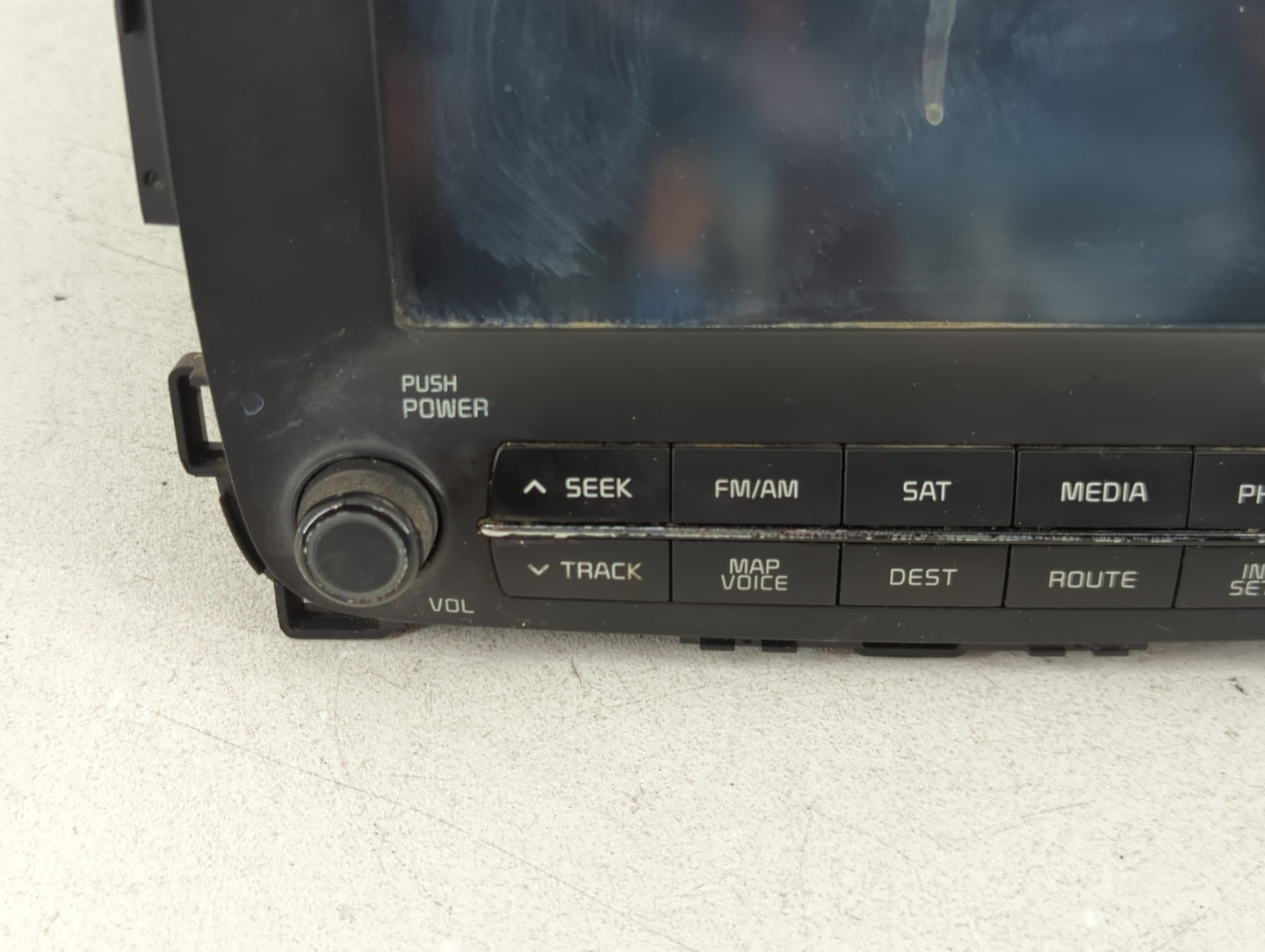 2014 Kia Forte Radio AM FM Cd Player Receiver Replacement P/N:96560A7100WK Fits OEM Used Auto Parts - Oemusedautoparts1.com