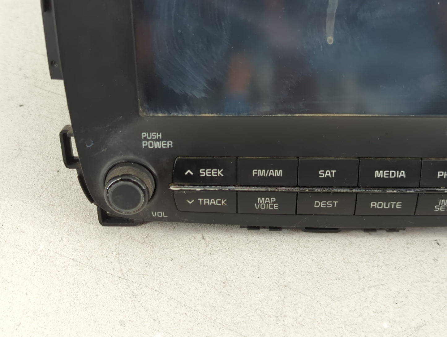 2014 Kia Forte Radio AM FM Cd Player Receiver Replacement P/N:96560A7100WK Fits OEM Used Auto Parts - Oemusedautoparts1.com