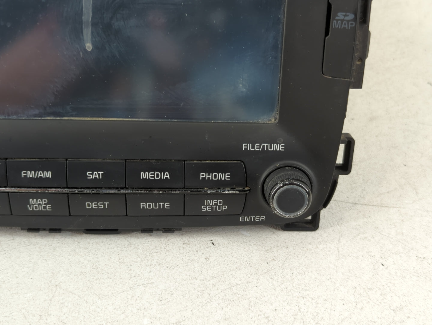 2014 Kia Forte Radio AM FM Cd Player Receiver Replacement P/N:96560A7100WK Fits OEM Used Auto Parts - Oemusedautoparts1.com