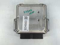 2014 Kia Forte PCM Engine Control Computer ECU ECM PCU OEM P/N:39131-2EYB0 Fits OEM Used Auto Parts - Oemusedautoparts1.com