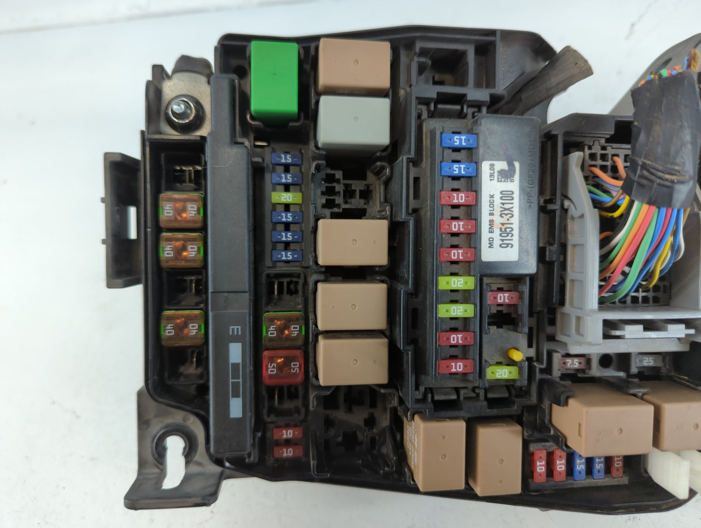 2014-2016 Kia Forte Fusebox Fuse Box Panel Relay Module P/N:91207 A7162 Fits Fits 2014 2015 2016 OEM Used Auto Parts - Oemus