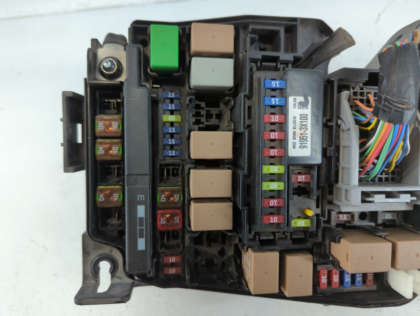 2014-2016 Kia Forte Fusebox Fuse Box Panel Relay Module P/N:91207 A7162 Fits Fits 2014 2015 2016 OEM Used Auto Parts - Oemus
