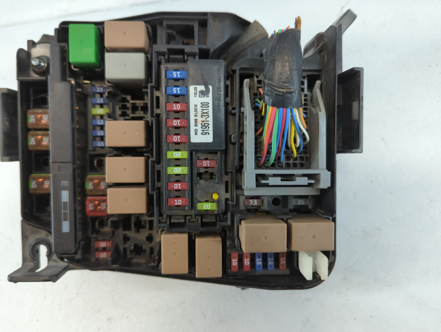 2014-2016 Kia Forte Fusebox Fuse Box Panel Relay Module P/N:91207 A7162 Fits Fits 2014 2015 2016 OEM Used Auto Parts - Oemus