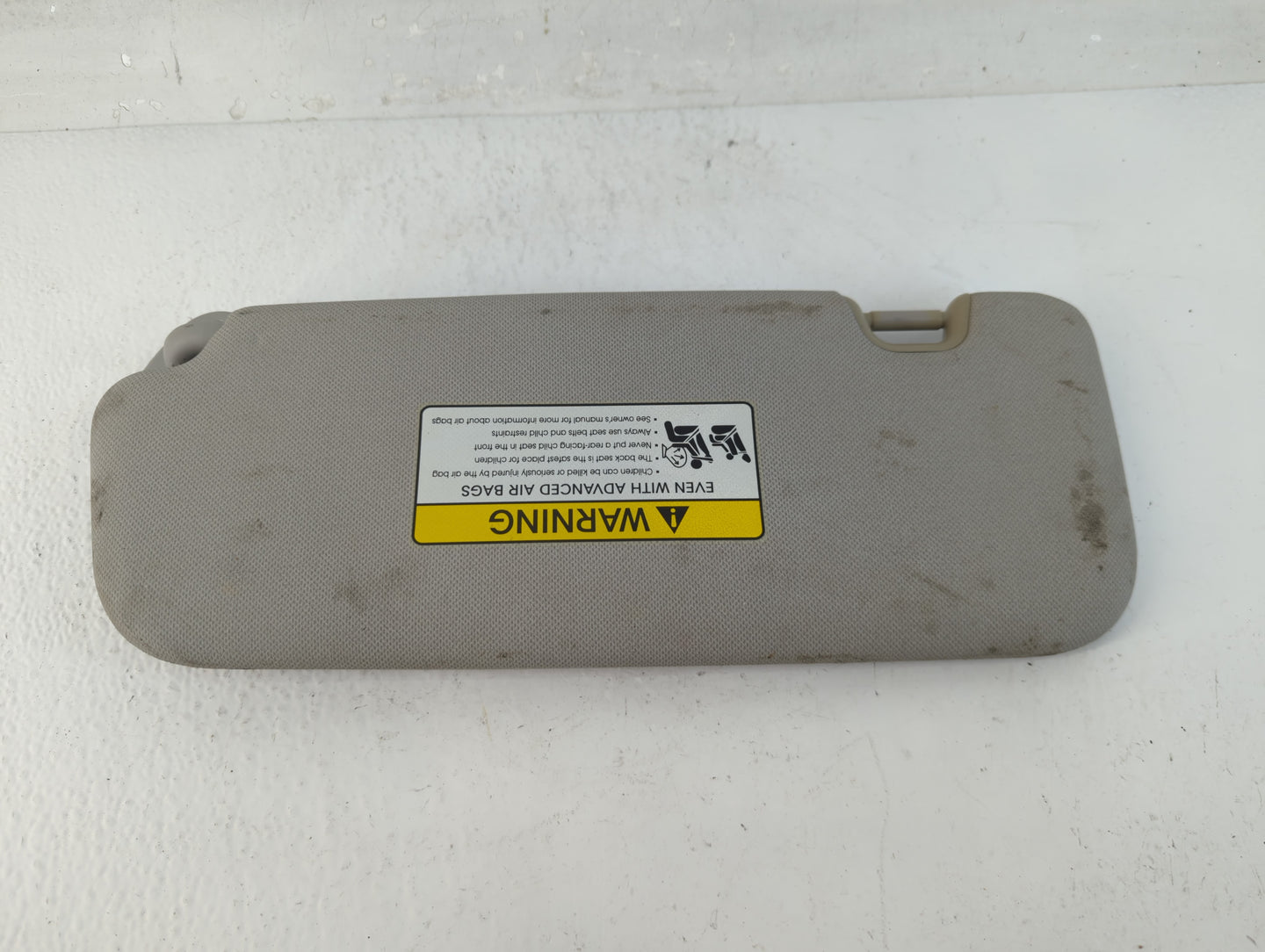 2014-2017 Kia Forte Sun Visor Shade Replacement Passenger Right Mirror Fits Fits 2014 2015 2016 2017 OEM Used Auto Parts - O