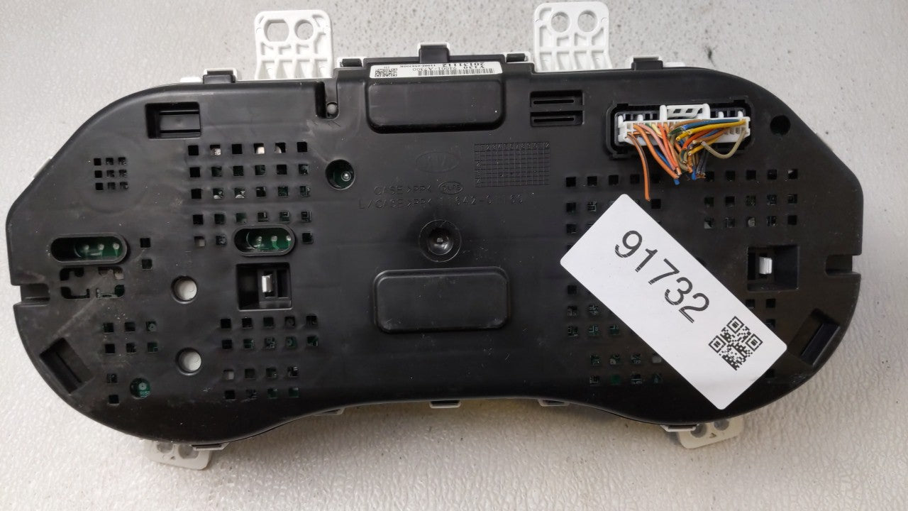 2014 Kia Forte Instrument Cluster Speedometer Gauges P/N:94001-A7300 Fits Fits 2015 2016 OEM Used Auto Parts - Oemusedautopa
