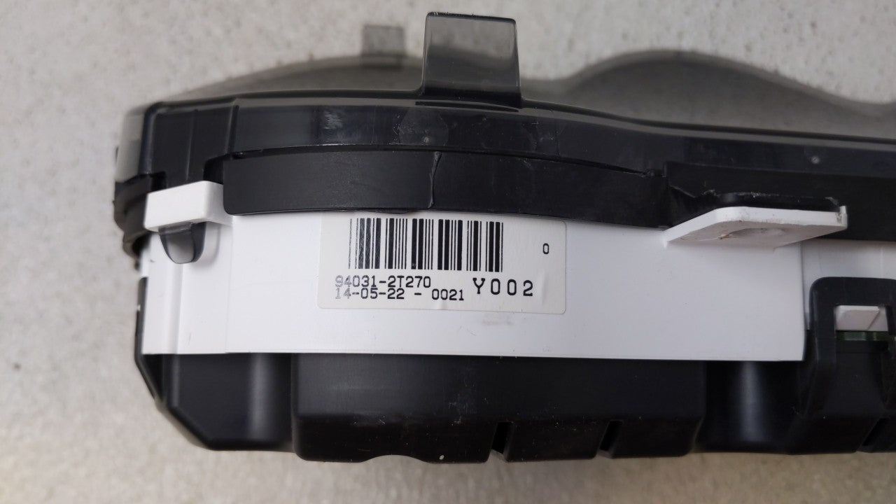 2014-2015 Kia Optima Instrument Cluster Speedometer Gauges P/N:94031-2T270 94041-2T460 Fits Fits 2014 2015 OEM Used Auto Par