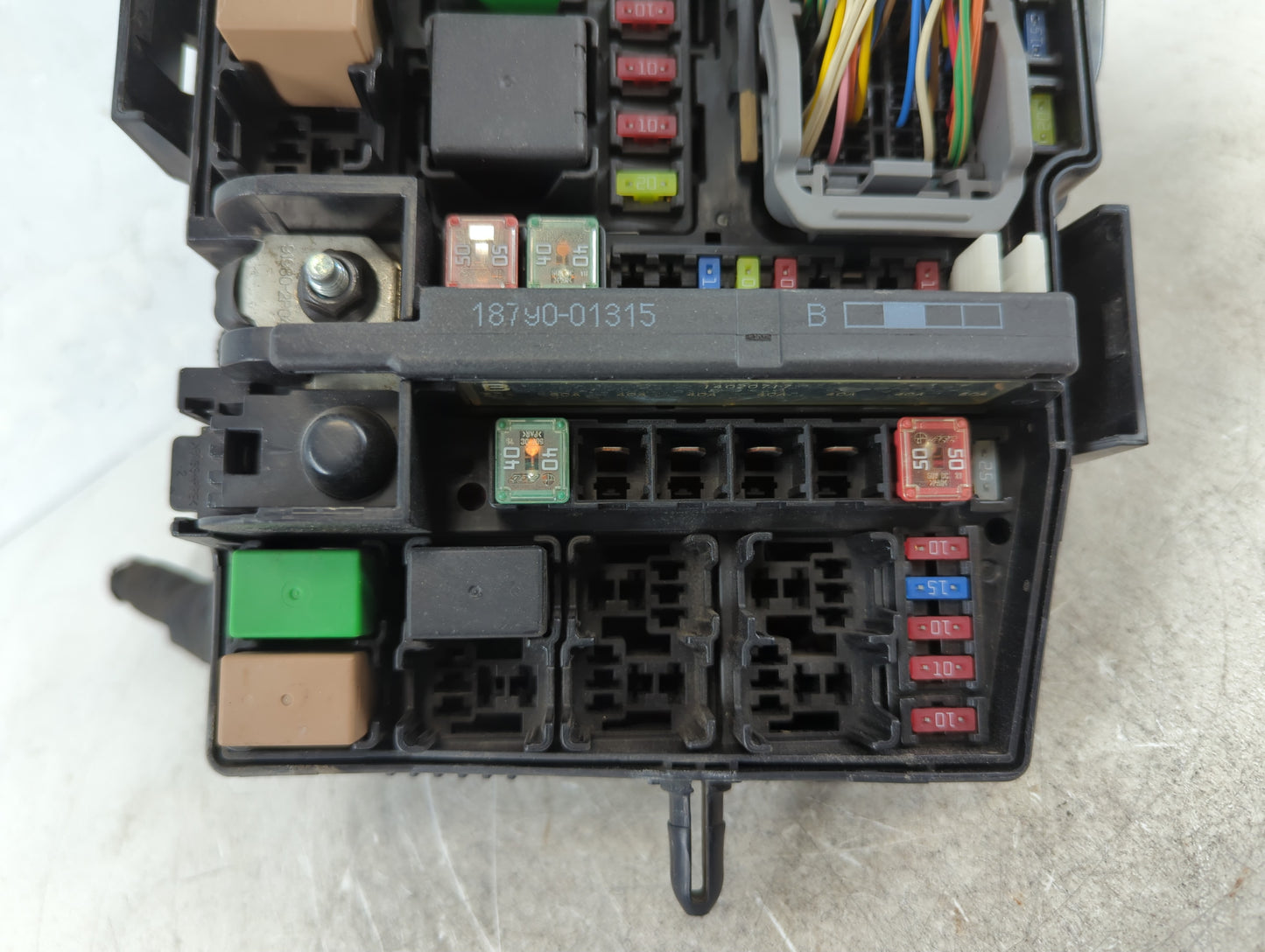 2014-2015 Kia Optima Fusebox Fuse Box Panel Relay Module P/N:91955-2T730 Fits Fits 2014 2015 OEM Used Auto Parts - Oemusedau