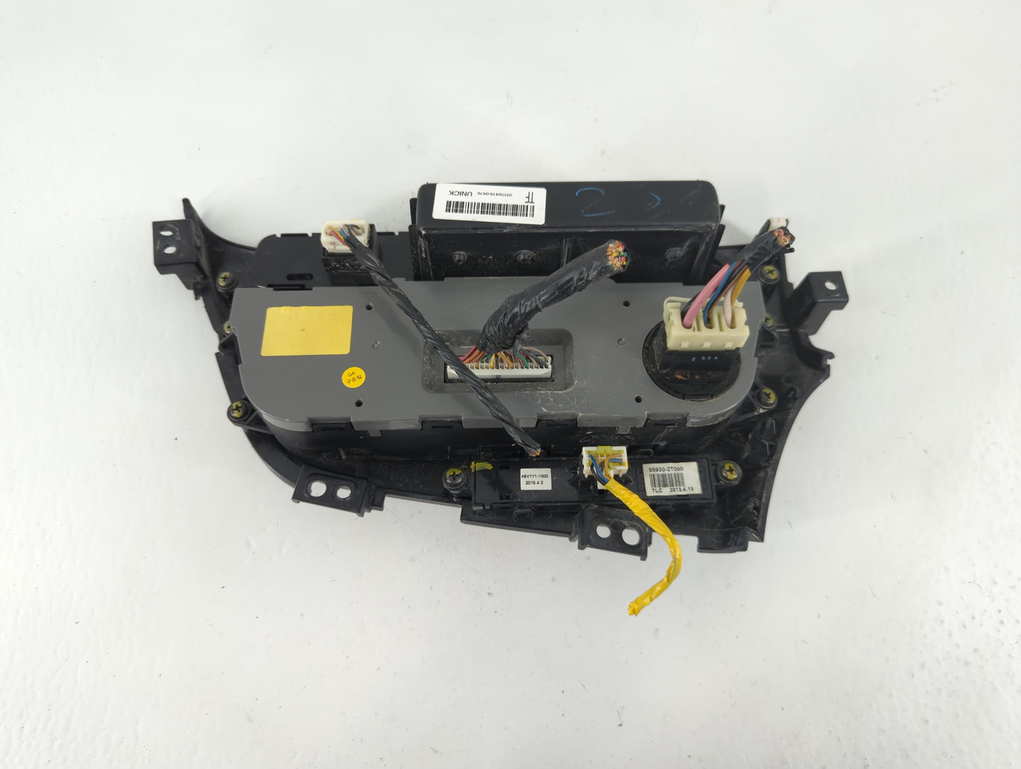2014-2015 Kia Optima Climate Control Module Temperature AC/Heater Replacement P/N:20150416-0470 Fits Fits 2014 2015 OEM Used