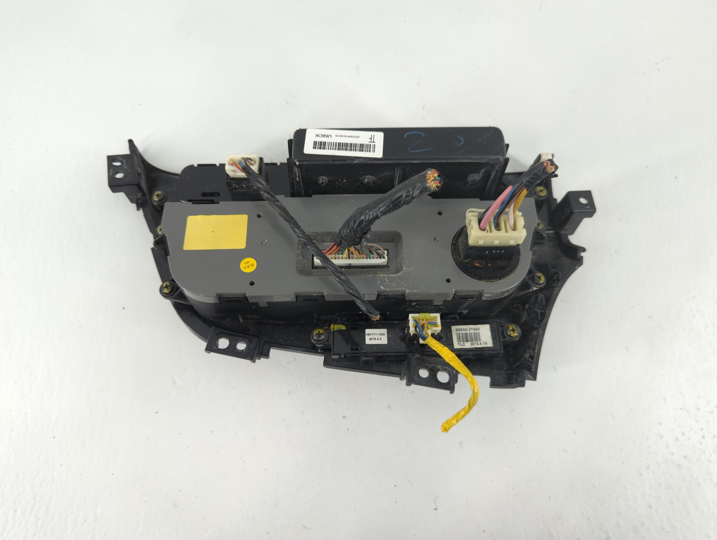 2014-2015 Kia Optima Climate Control Module Temperature AC/Heater Replacement P/N:20150416-0470 Fits Fits 2014 2015 OEM Used