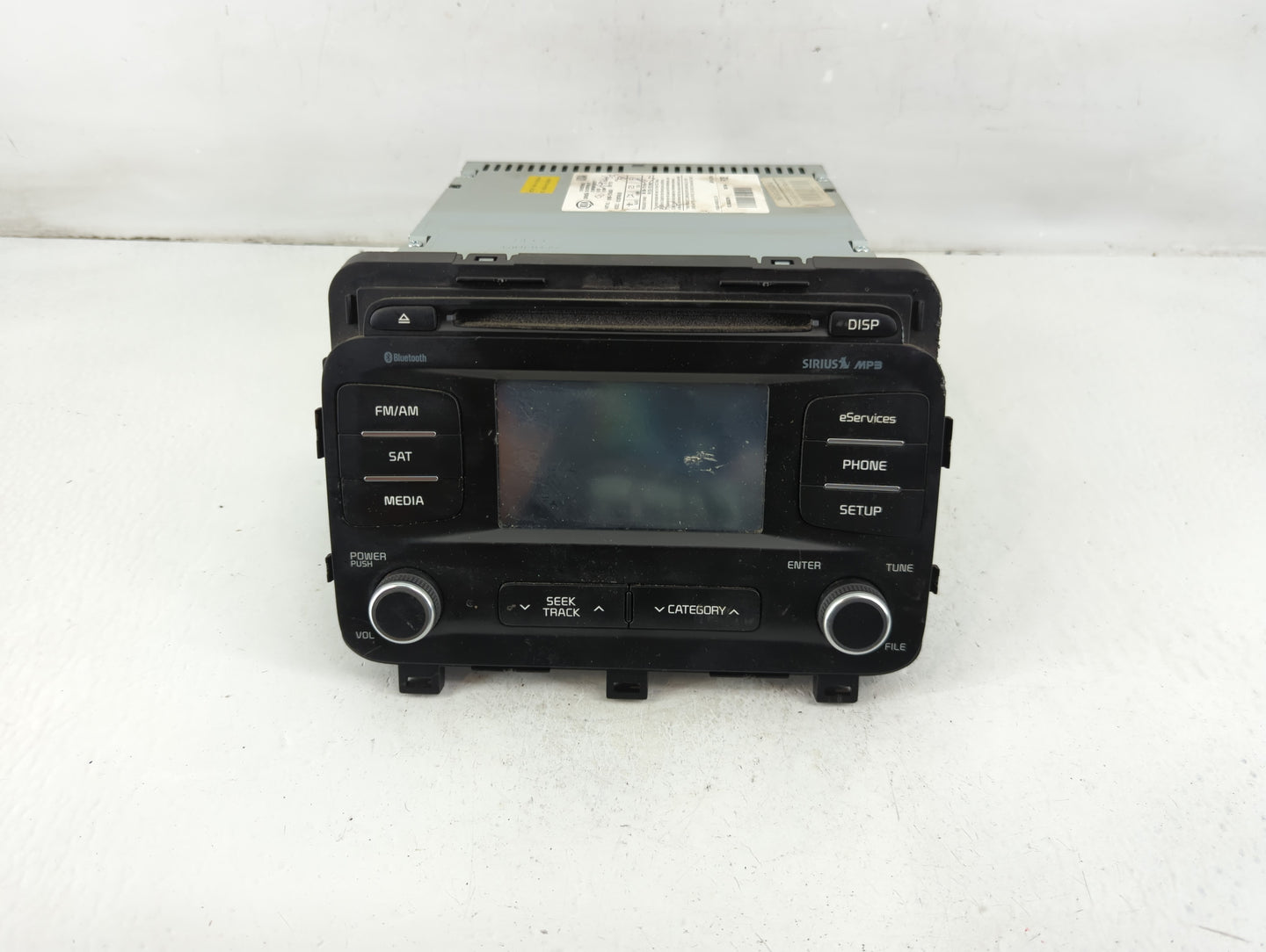 2014 Kia Optima Radio AM FM Cd Player Receiver Replacement P/N:96160-2TAA0CA Fits OEM Used Auto Parts - Oemusedautoparts1.co