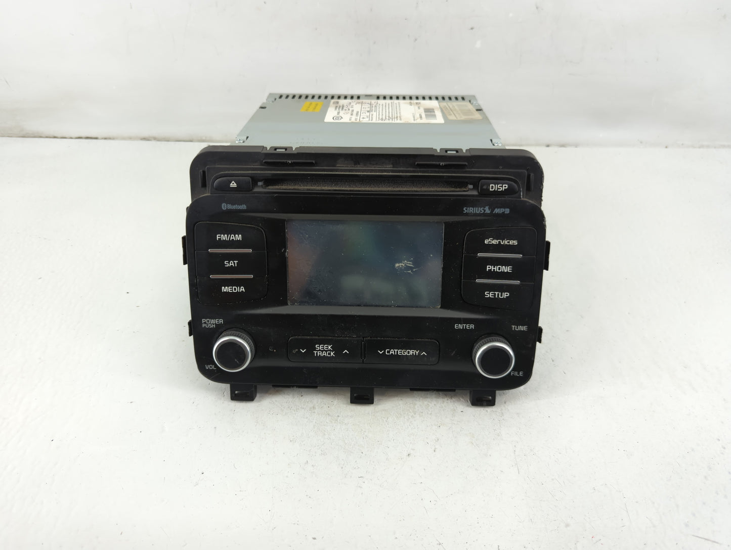 2014 Kia Optima Radio AM FM Cd Player Receiver Replacement P/N:96160-2TAA0CA Fits OEM Used Auto Parts - Oemusedautoparts1.co
