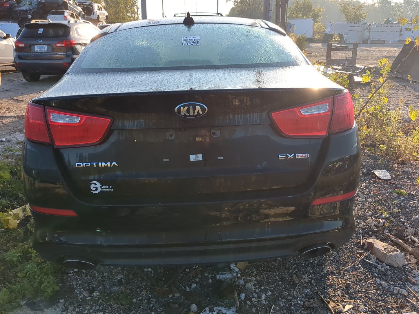 2014-2015 Kia Optima Trunk/decklid/hatch/tailgate Oem - Oemusedautoparts1.com
