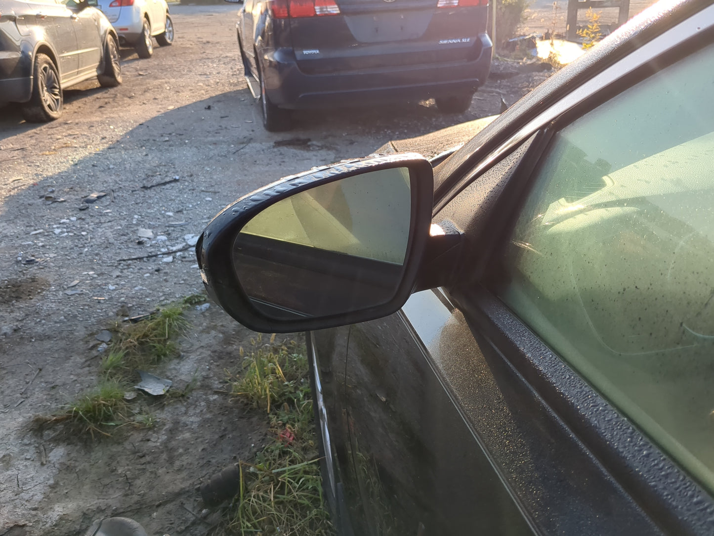 2014-2015 Kia Optima Driver Side View Mirror - Left Door Mirror OEM Used - Oemusedautoparts1.com