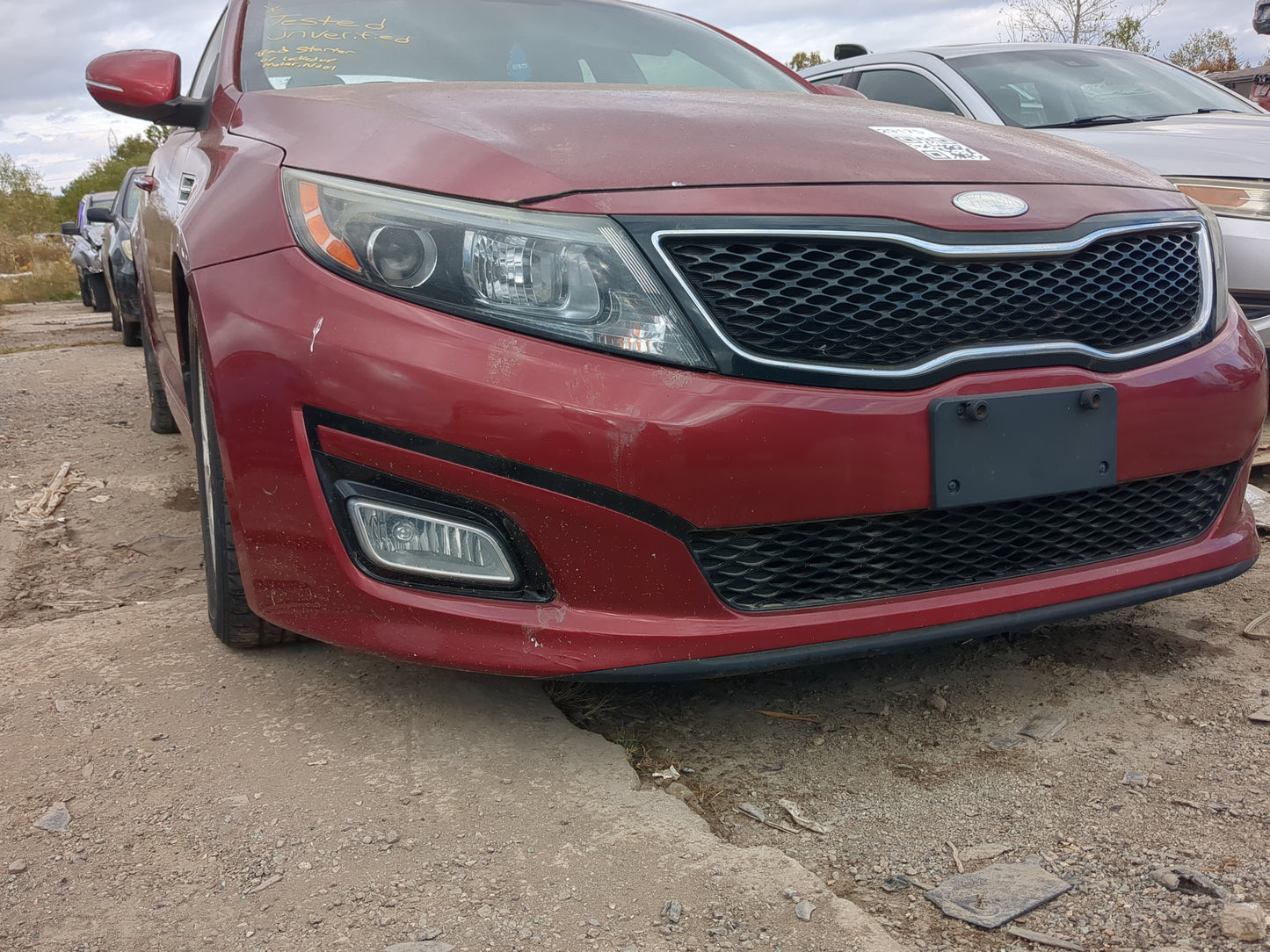 2014-2015 Kia Optima Front Bumper - Oem 1189841 - Oemusedautoparts1.com