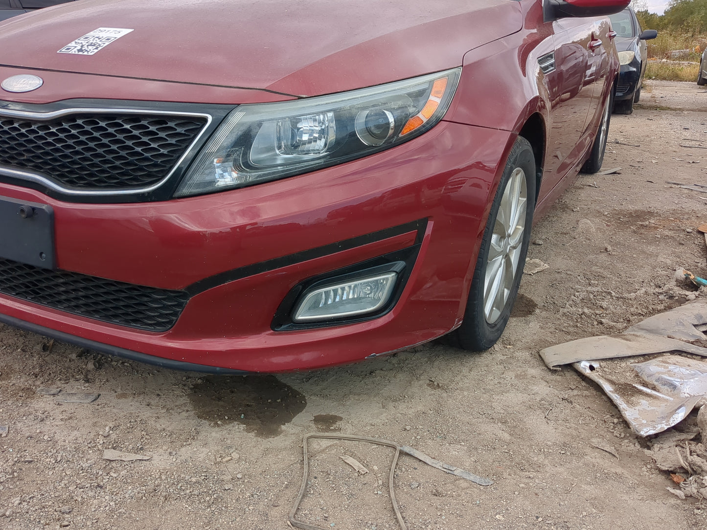2014-2015 Kia Optima Front Bumper - Oem 1189841 - Oemusedautoparts1.com