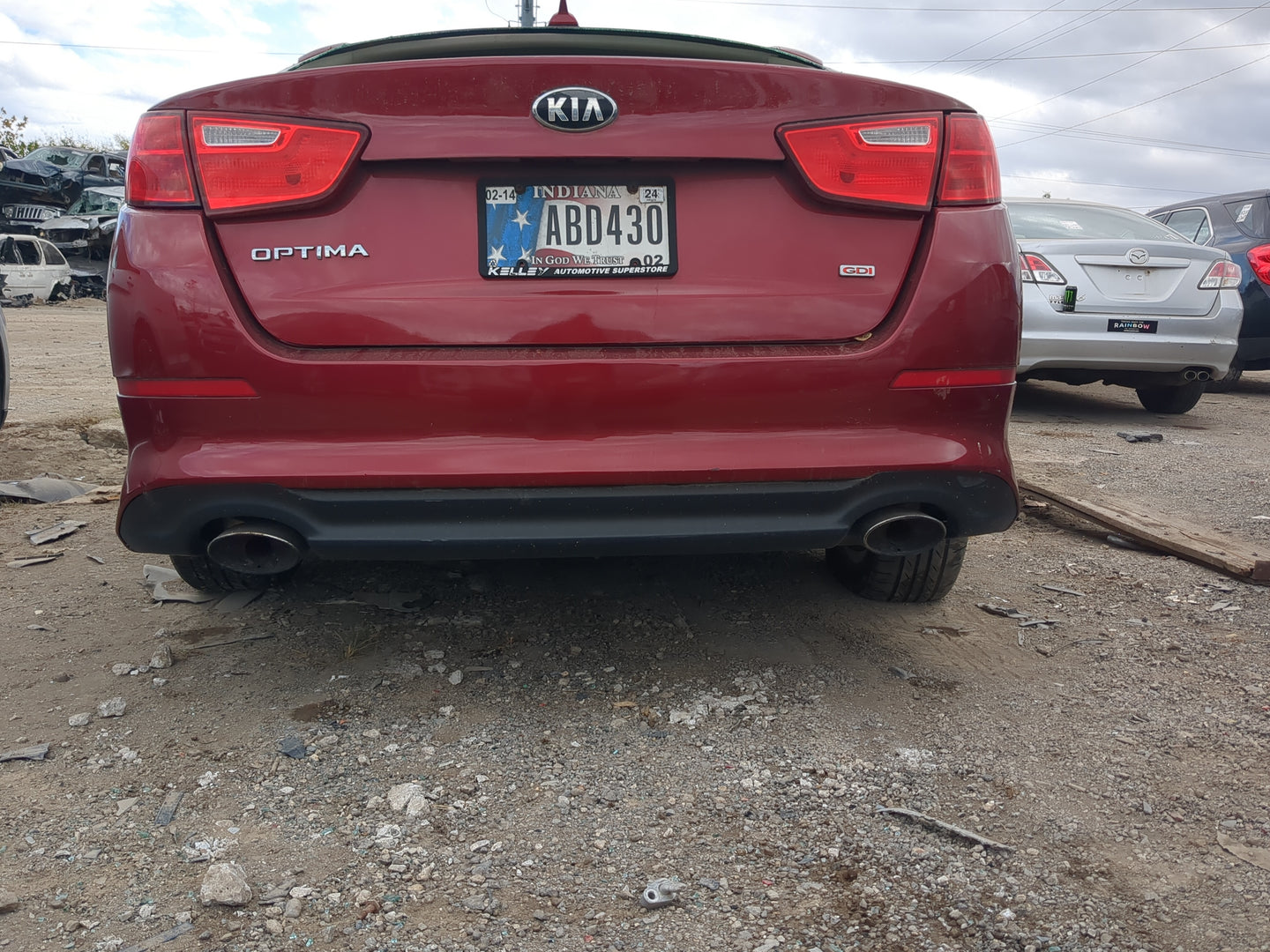 2014-2015 Kia Optima Rear Bumper Assembly Oem - Oemusedautoparts1.com