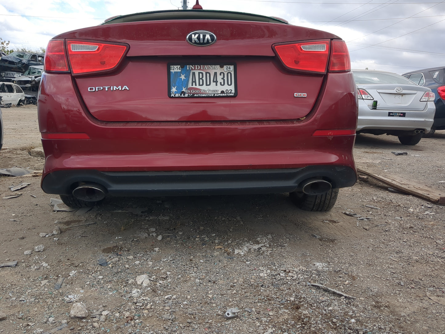 2014-2015 Kia Optima Rear Bumper Assembly Oem - Oemusedautoparts1.com