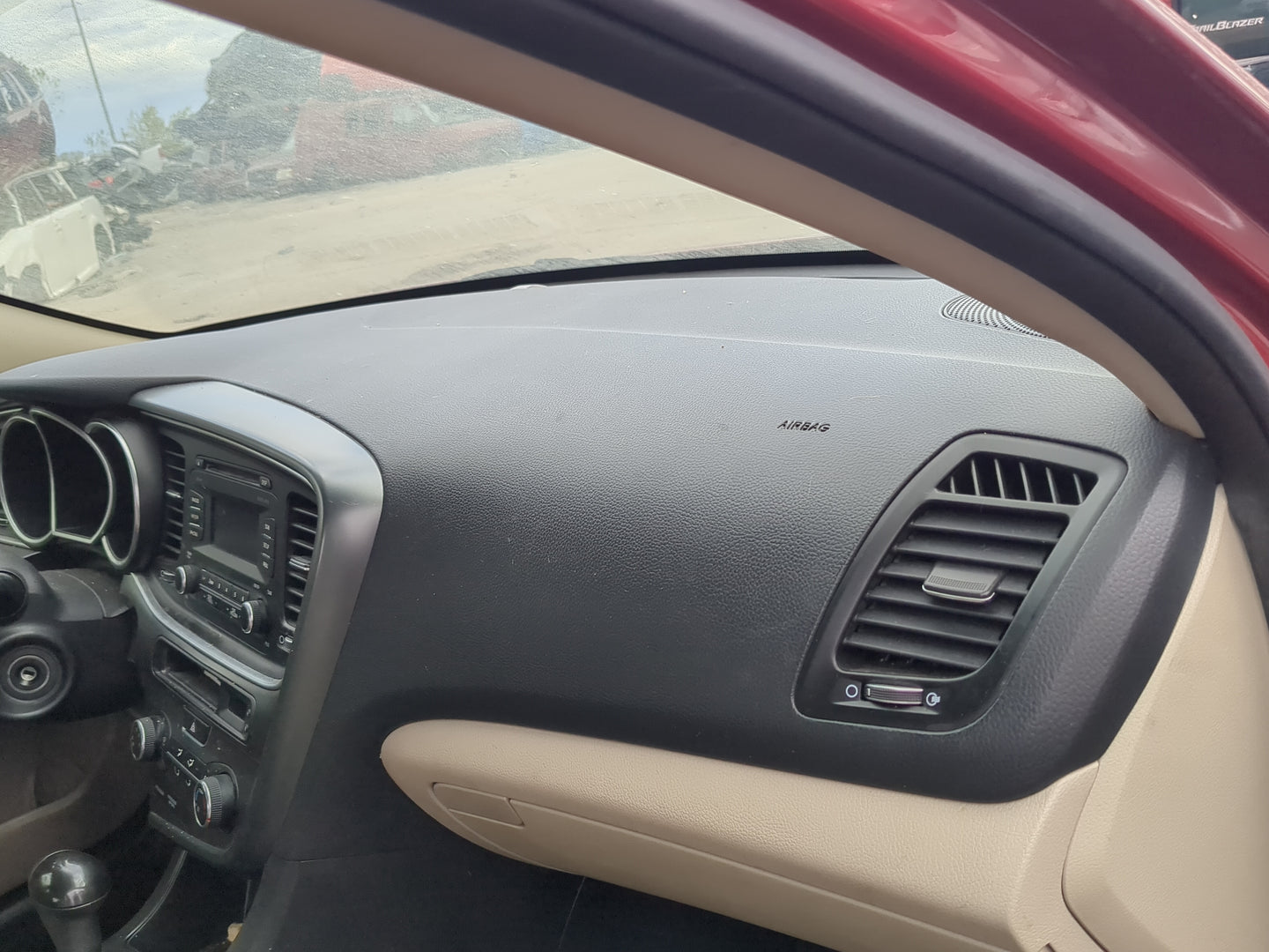 2014-2016 Kia Optima Air Bag Passenger Right Dashboard OEM Fits Fits 2014 2015 2016 OEM Used Auto Parts - Oemusedautoparts1.