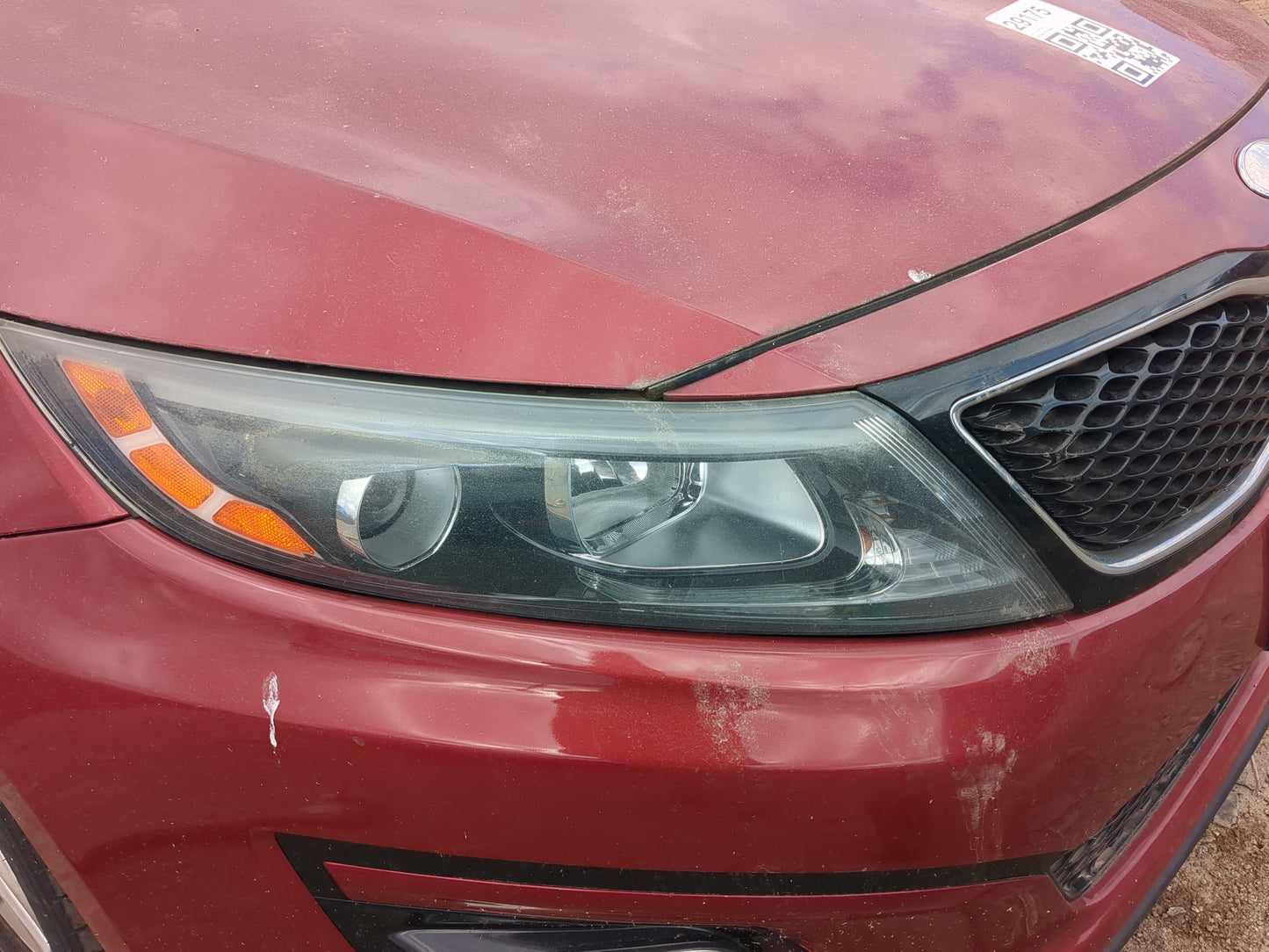 2014-2015 Kia Optima Passenger Right Oem Head Light Headlight Lamp - Oemusedautoparts1.com
