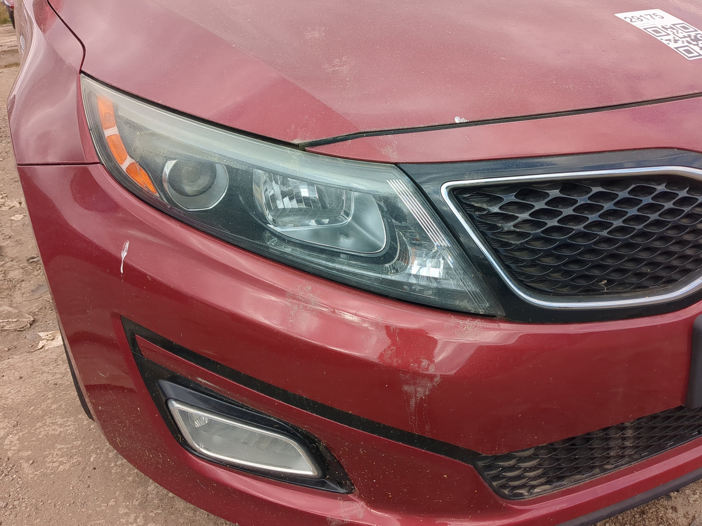 2014-2015 Kia Optima Passenger Right Oem Head Light Headlight Lamp - Oemusedautoparts1.com