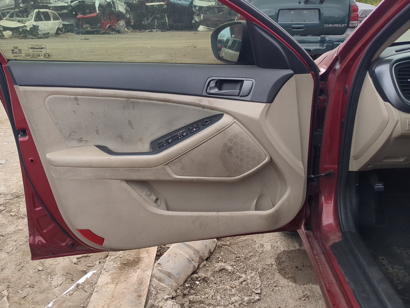 2014 Kia Optima Front Left Driver Interior Door Panel Trim 1189926 - Oemusedautoparts1.com