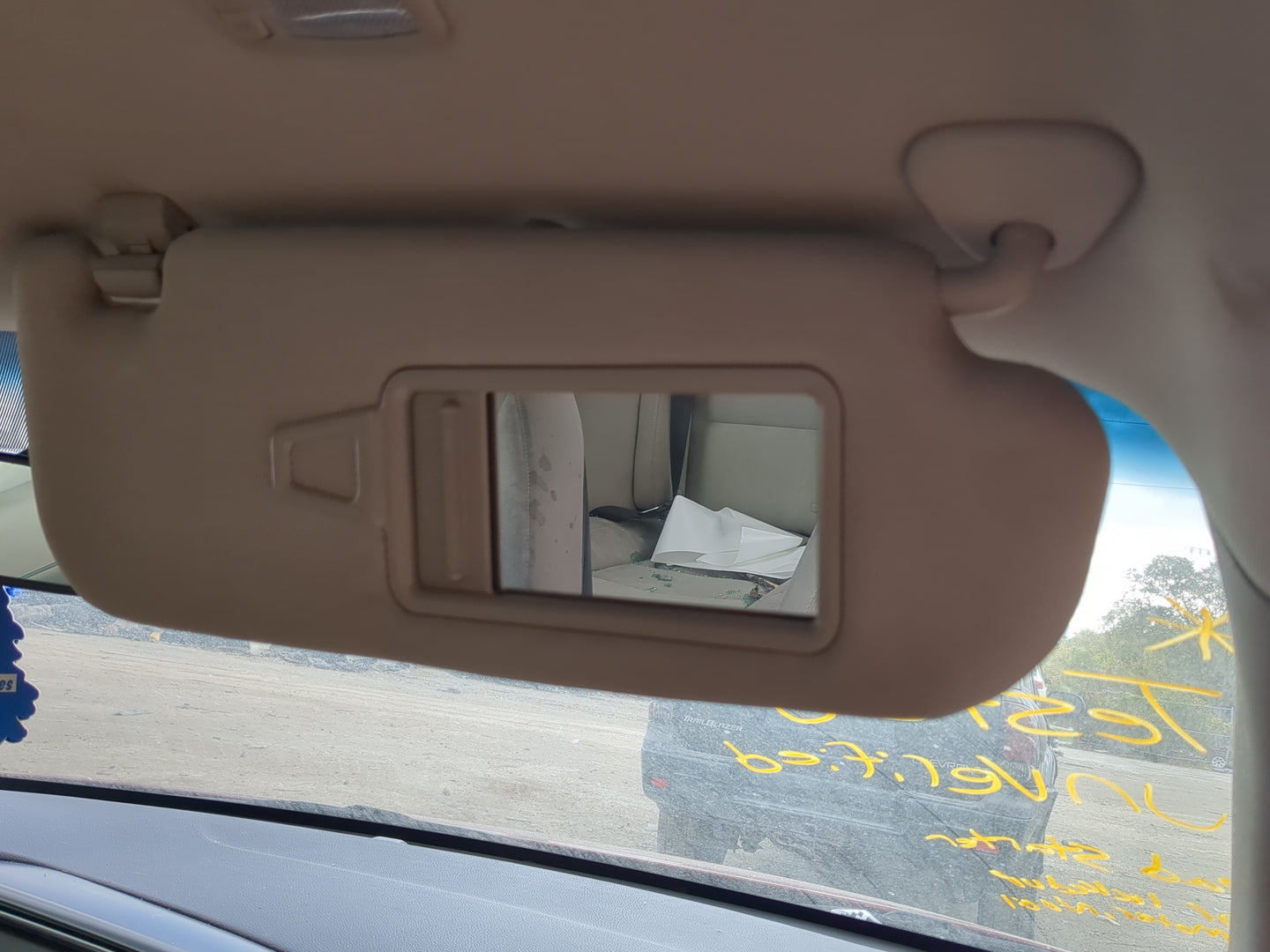 2011-2016 Kia Optima Sun Visor Shade Replacement Passenger Right Mirror Fits Fits 2011 2012 2013 2014 2015 2016 OEM Used Aut