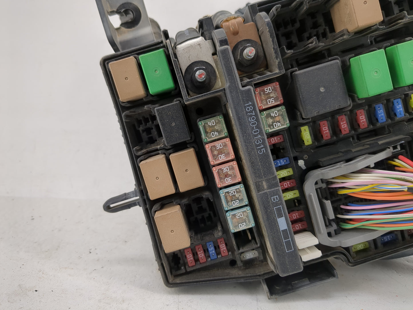 2016 Kia Optima Fusebox Fuse Box Panel Relay Module P/N:91254-4U181 Fits OEM Used Auto Parts - Oemusedautoparts1.com