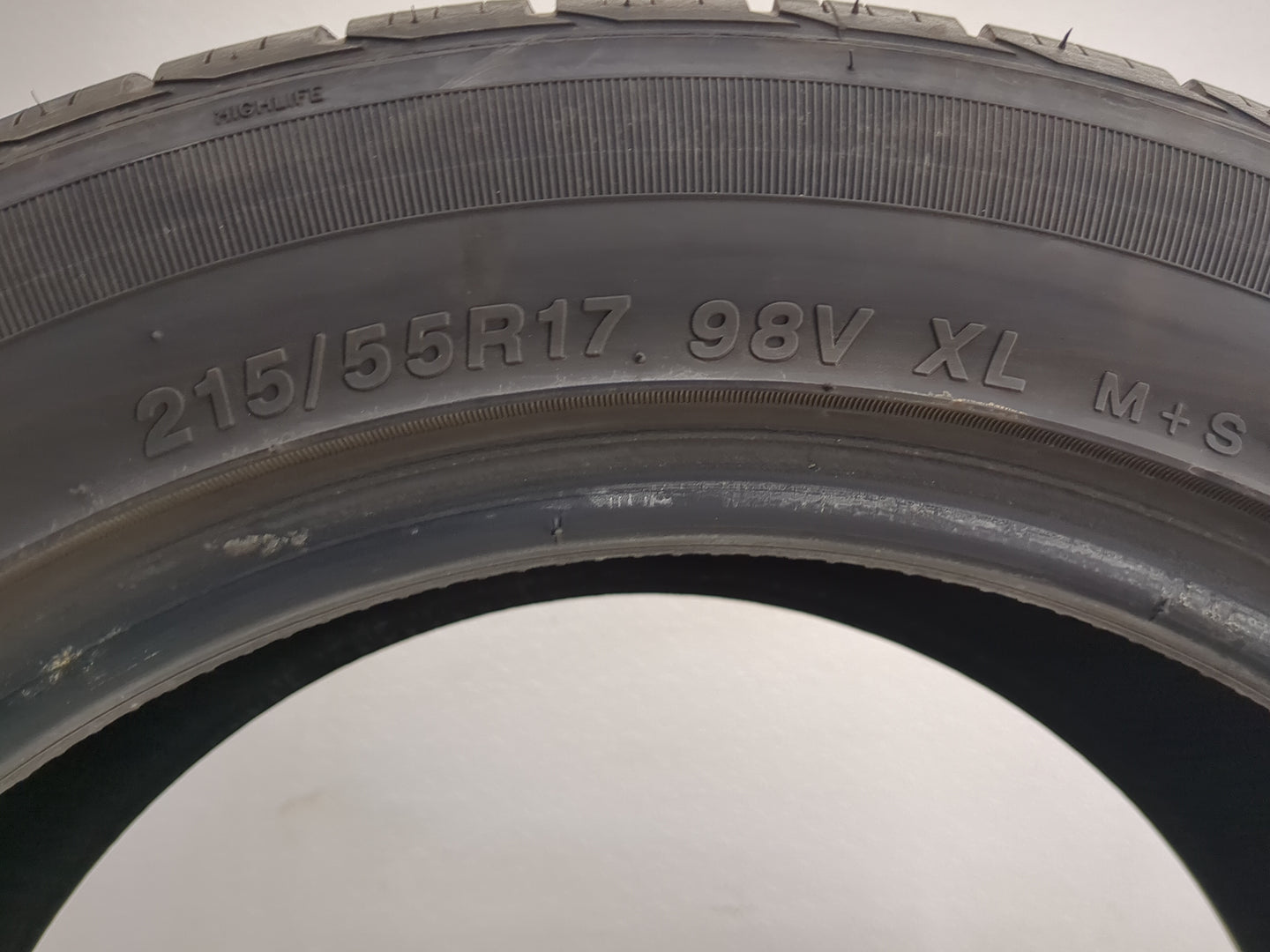 Used Tire 215/55R17 MILESTAR MS932 98V - Tread Depth 7.5/32 - Oemusedautoparts1.com