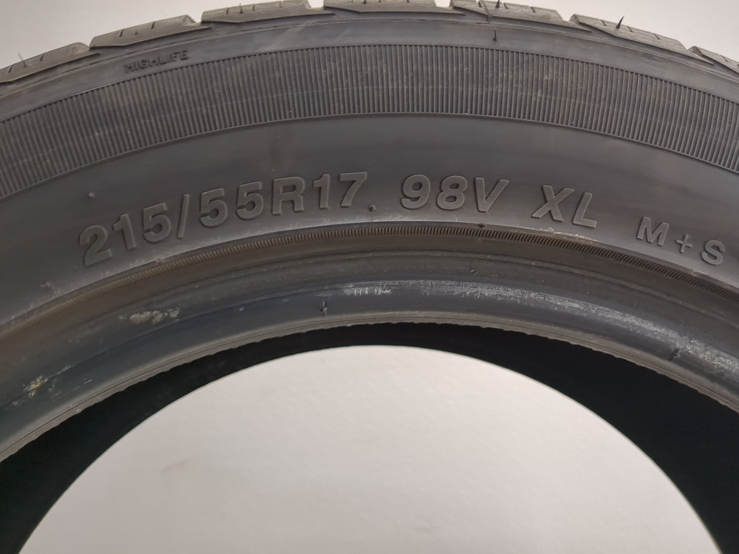 Used Tire 215/55R17 MILESTAR MS932 98V - Tread Depth 7.5/32 - Oemusedautoparts1.com