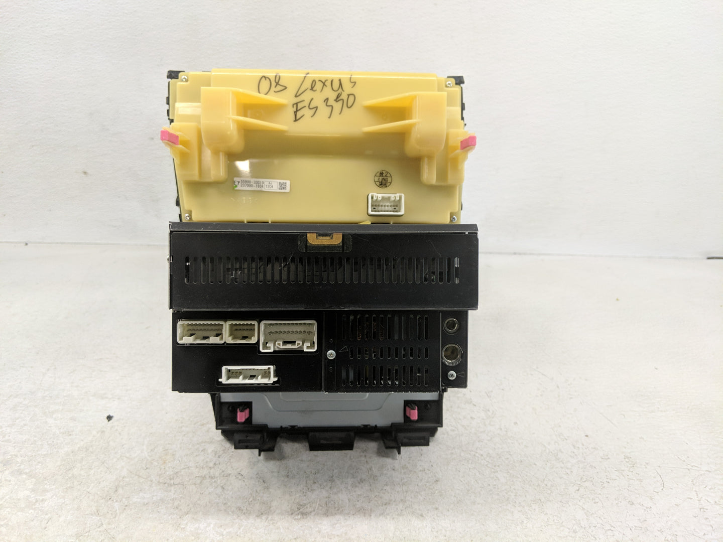 2014-2015 Kia Optima Radio AM FM Cd Player Receiver Replacement P/N:237000-1834 55900-33C10 Fits Fits 2014 2015 OEM Used Aut