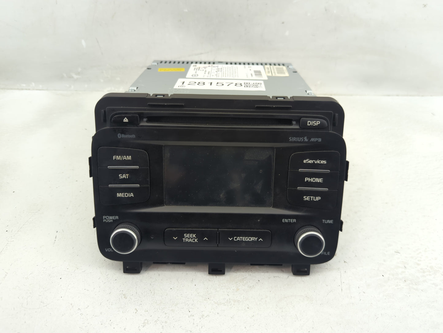2014 Kia Optima Radio AM FM Cd Player Receiver Replacement P/N:96160-2TAA0CA Fits OEM Used Auto Parts - Oemusedautoparts1.co